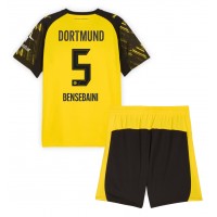 Borussia Dortmund Ramy Bensebaini #5 Hemmatröja Barn 2025-26 Kortärmad (+ Korta byxor)